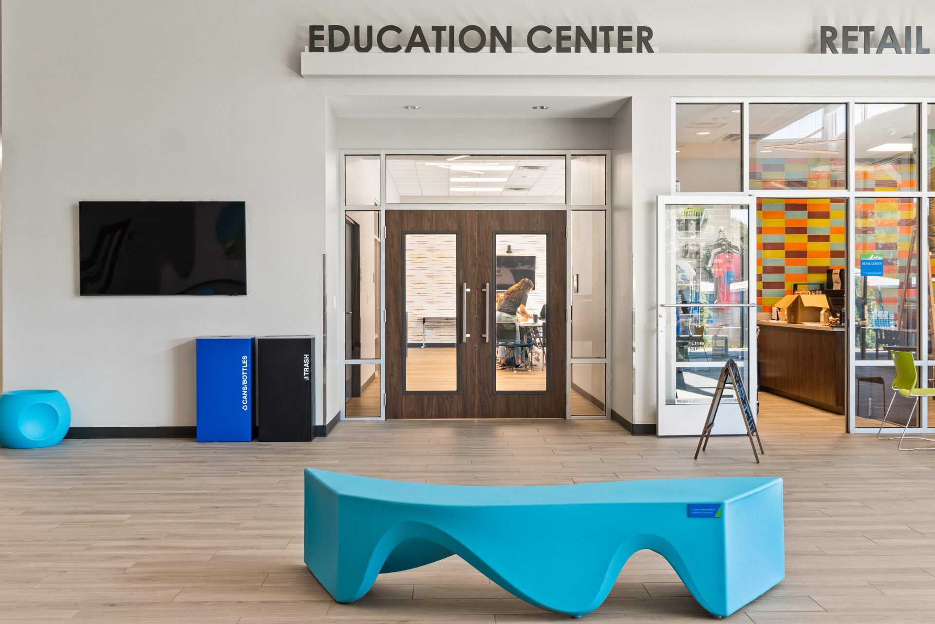 Lobby/Education Center Entry